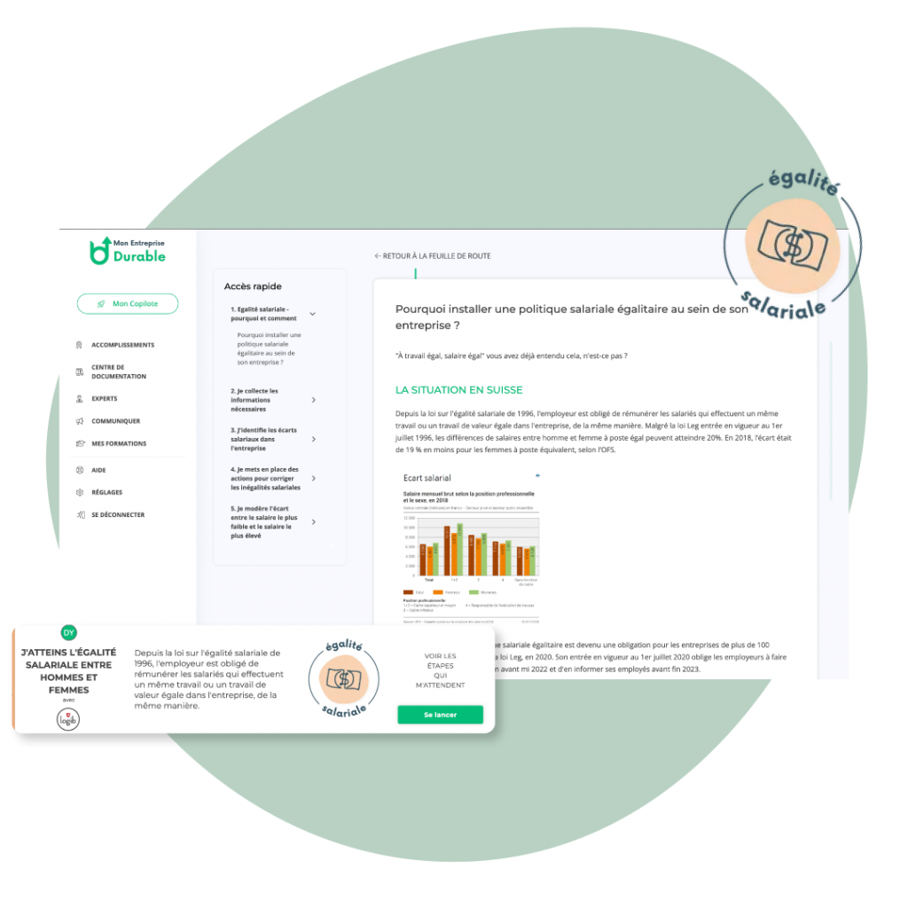 Image d'un parcours d'accompagnement RSE Mon Entreprise Durable