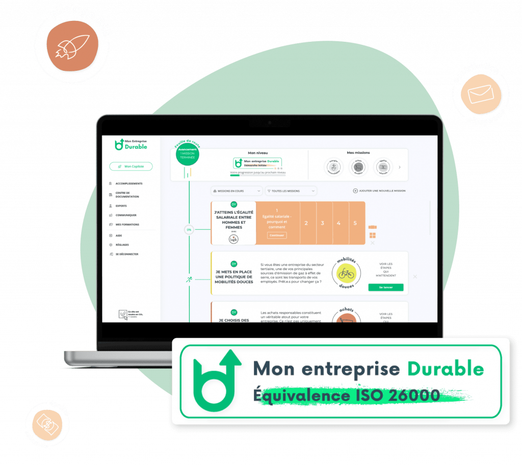 Plateforme RSE Mon Entreprise Durable