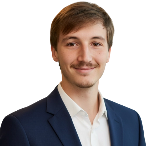 Portrait of Sébastien, CSR consultant and sustainable development expert at Mon Entreprise Durable, by Coptain