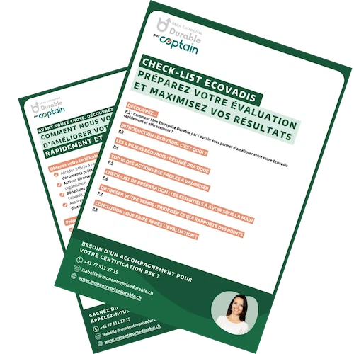 Image of the Coptain checklist "EcoVadis: Prepare for Your Assessment and Maximize Your Results"