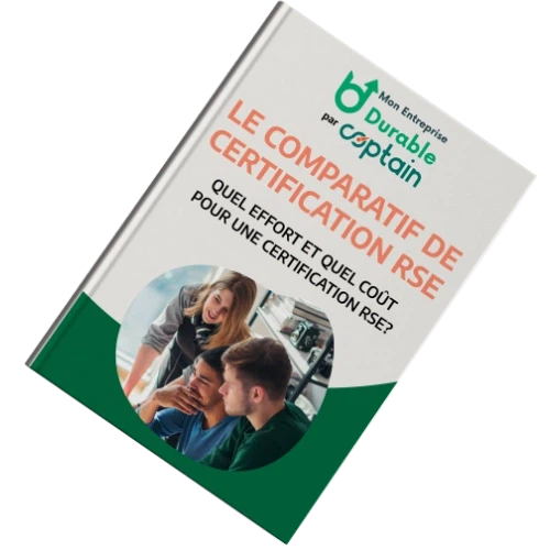 Cover of the Coptain white paper "A Comparison of CSR Certifications: What Effort and Cost Are Involved in Obtaining CSR Certification?"