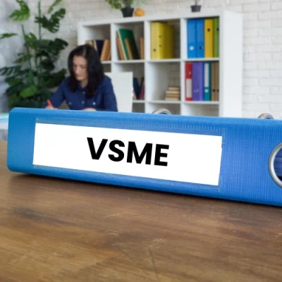 Leiter eines Schweizer KMU, das einen Bericht gemäß dem VSME-Standard erstellt