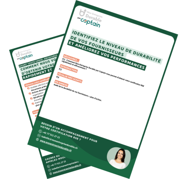 Visuel – Responsables des achats identifiez le niveau de durabilité de vos fournisseurs et améliorez vos performances RSE Visuel - Responsables des achats identifiez le niveau de durabilité de vos fournisseurs et améliorez vos performances RSE